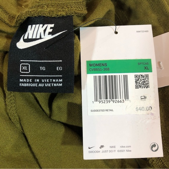Nike XL Olive Green Running Shorts - Picture 6 of 8
